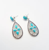 Turquoise Silver Earring