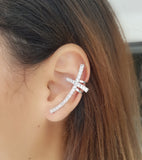 Cross Climber Earring