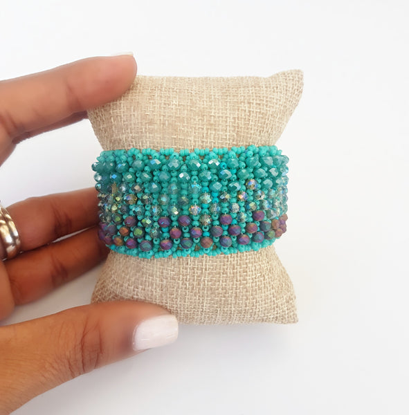 Crystal Net Bracelet