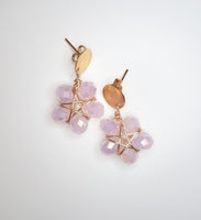 ARETE JINA ROSADO / PINK JINA EARRINGS